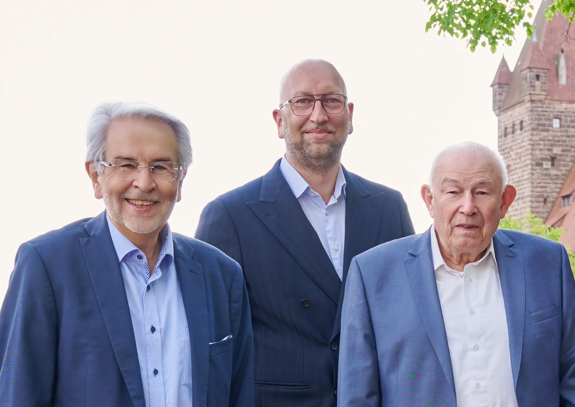 Die drei Gesellschafter der GB & Cie GmbH